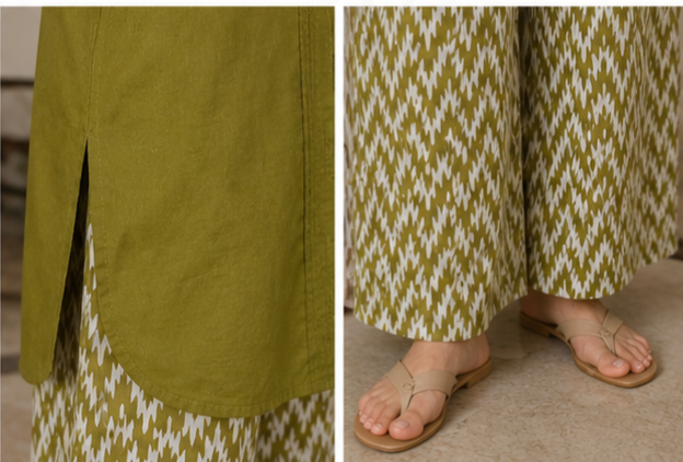 Olive Charm 2-Piece Ready-to-Wear Suit view 4